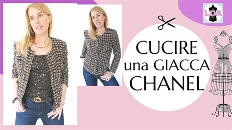 giacca chanel fai da te|COME CUCIRE UNA GIACCA CHANEL .